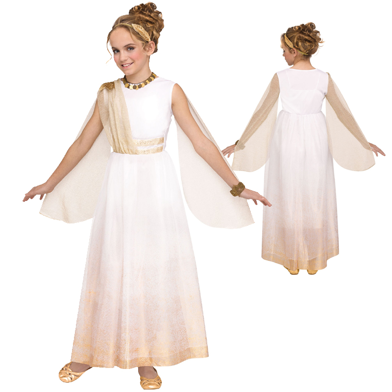 Amazon.com: Kids Grecian Toga Costume Girls Venus Goddess Costume Teen.