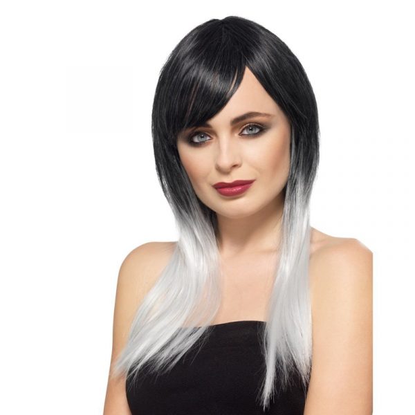 Ombre Wig Black Gray - Deluxe Styleable