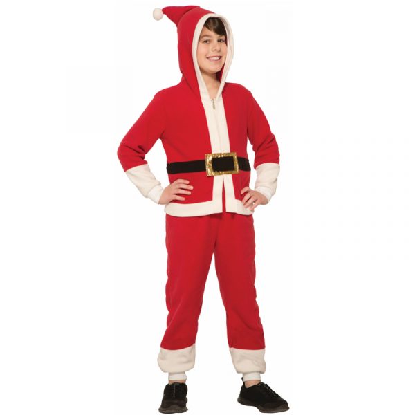 Santa Onesie Child-Youth Christmas Costume