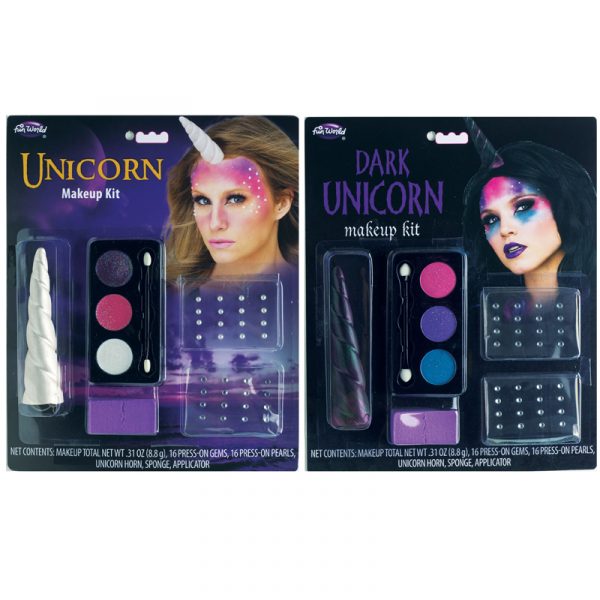 Unicorn Make-Up Kit with Horn