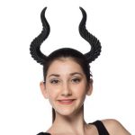 Costume Soft Foam Curved Horns Headband