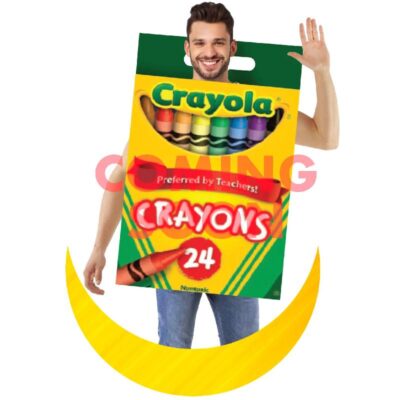 Crayola Box of Crayons Tunic Costume Adult Funny Costume