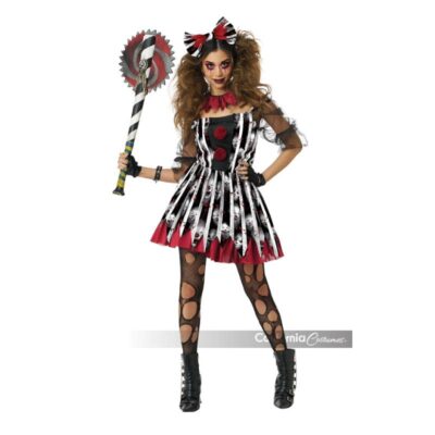 Savage Clown Lady Costume