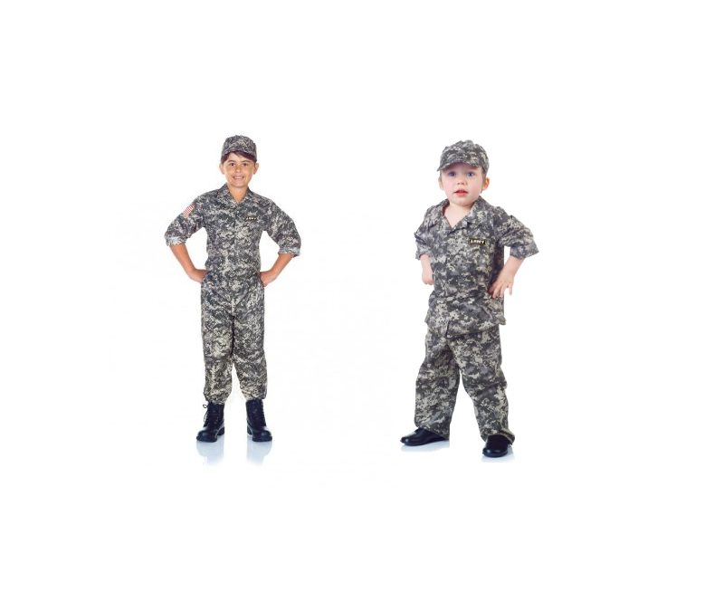Army Camo Set Child Costume