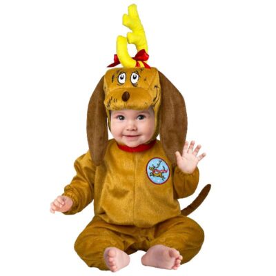 Dr Seuss Infant Max Costume Baby Grinch Dog Costume