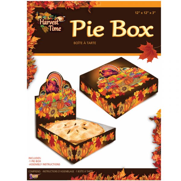 Pie Box - Harvest Time Printed Pop-up Cardboard