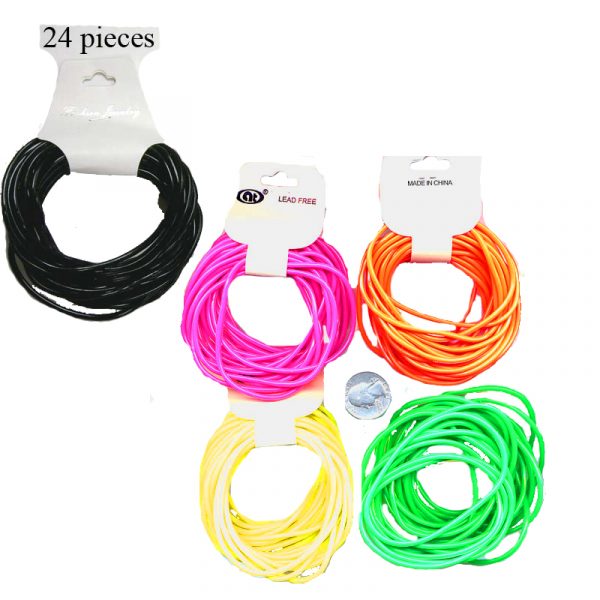 Costume Thin Rubber Bracelets Cappel's