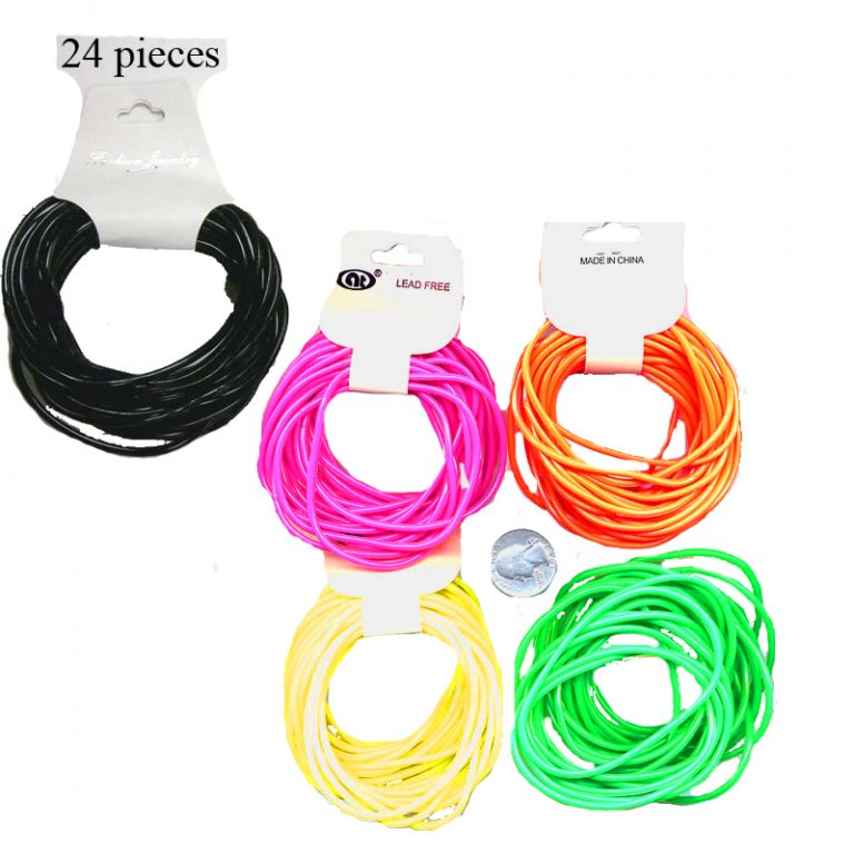 Costume Thin Rubber Bracelets Cappel's