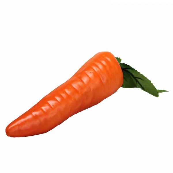 Orange, plastic carrot