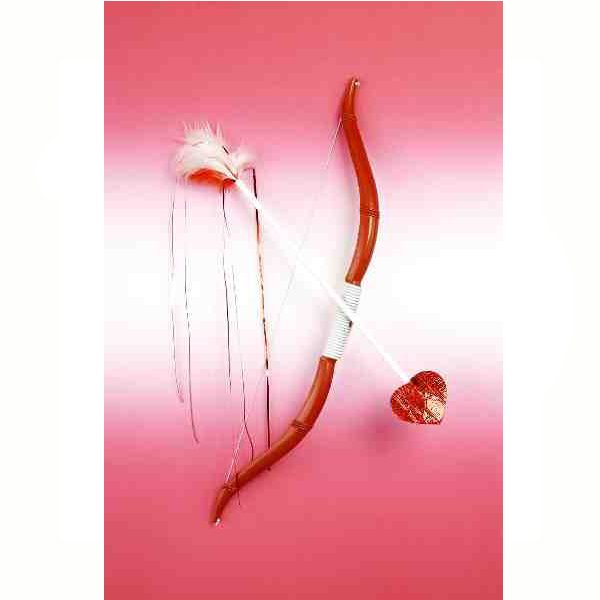 Red Plastic Cupid Bow & Arrow set