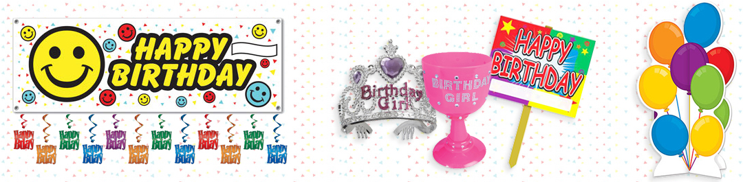 Buy Birthday Party Party Supplies online or at Cappel's In Cincinnati OH