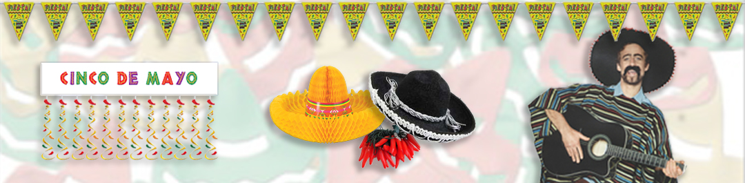 Buy Cinco De Mayo Party Supplies online or at Cappel's In Cincinnati OH
