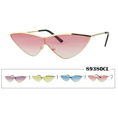 Unicolor Lens Gold Frame Sunglasses