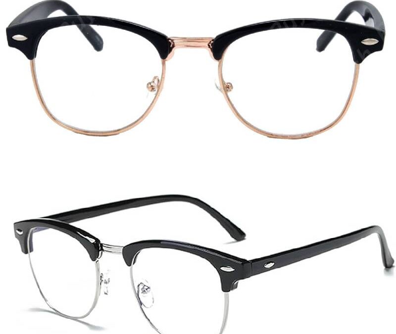 Clear Lens Opaque Frame Eyeglasses