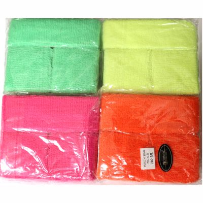 Headband and two wristbands set - Neon Colors