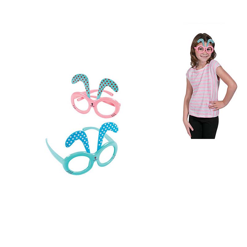 Plastic Easter Bunny Eyeglass Frames w Dots Cappel's