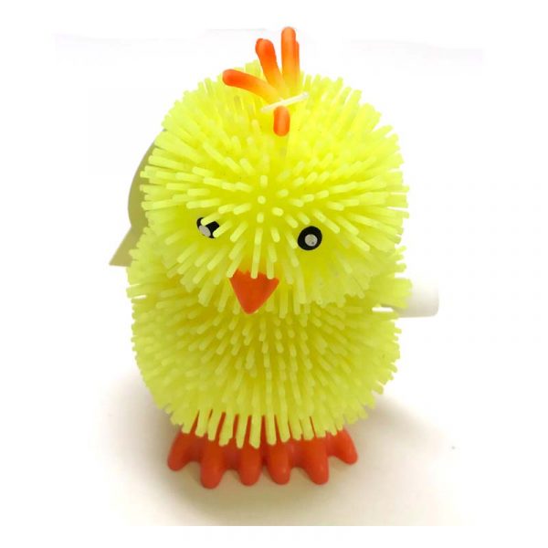 3" Rubber Wind-up Toy Chick