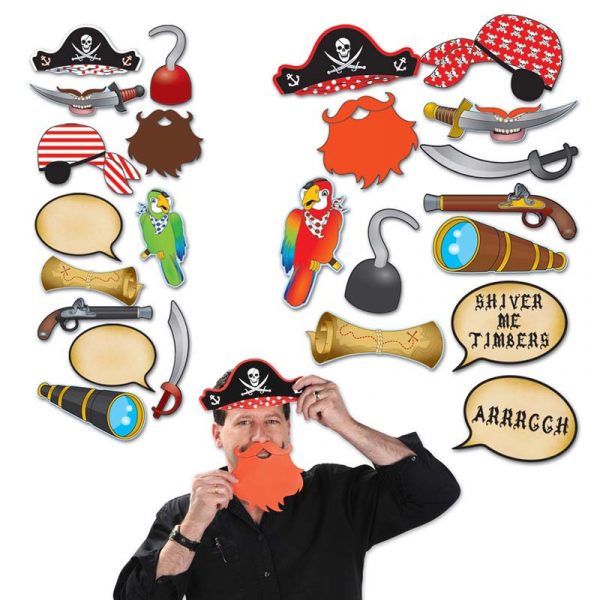 Pirate Photo Fun Signs - Photo Booth Props