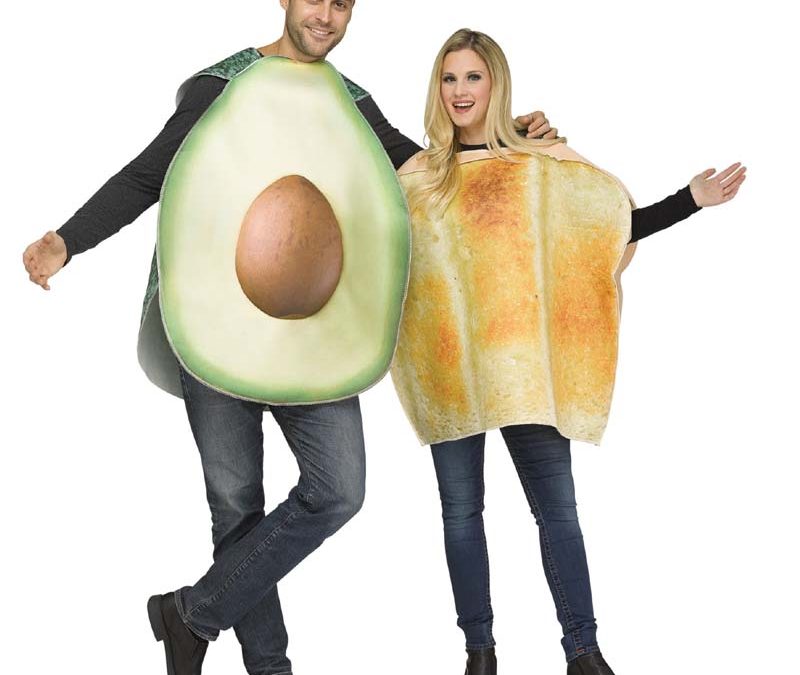 Avocado n Toast Couples Halloween Costume