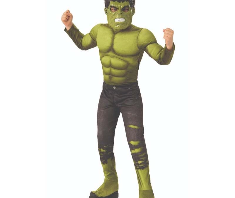 Hulk Avengers Muscle Chest Child Costume