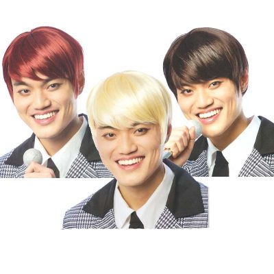 K-Pop Wigs Blonde, Brown, or Red