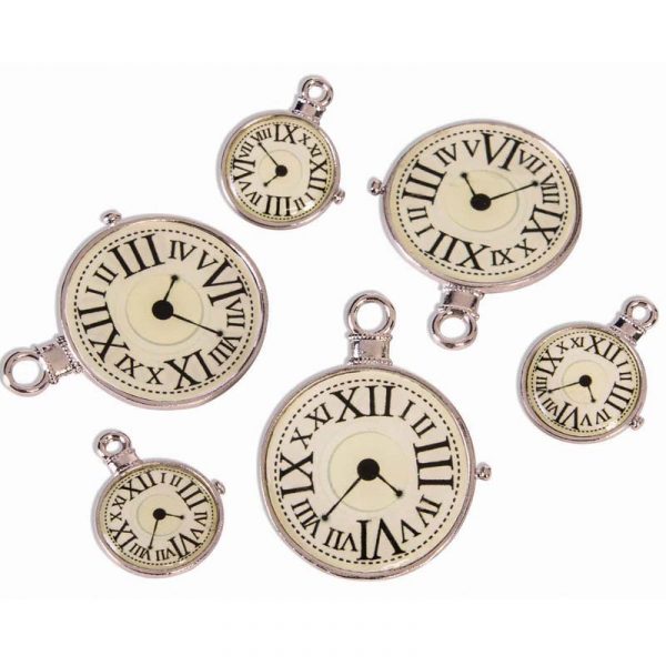 Steampunk Assorted Clock Charms