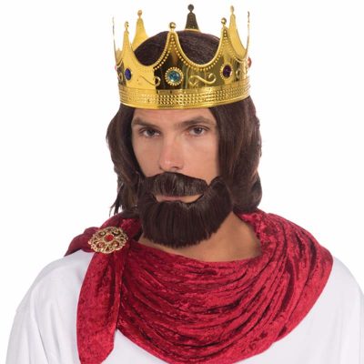 Royal King wig and beard set