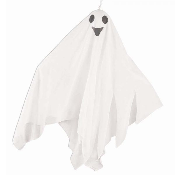 21 Inch Hanging Fabric Ghost