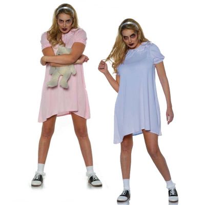Eerie Pink and Scary Blue Mini Dress Halloween Costume
