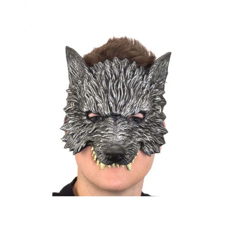 Costume Soft Foam Wolf Mask w Teeth - Cappel's