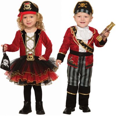 Pirate Girl Pirate Boy Toddler Halloween Costume