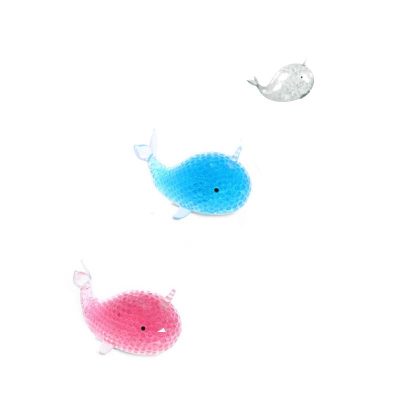 6 Inch Party Squishy Bead Narwhal Whale
