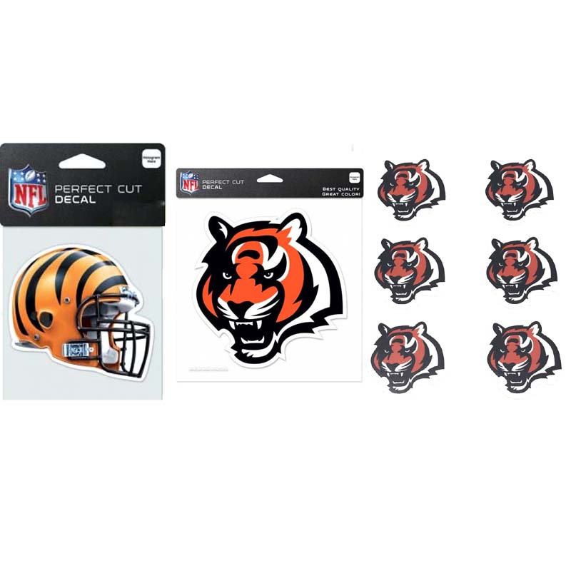 Cincinnati Bengals Decal and Tiger Face-Cals
