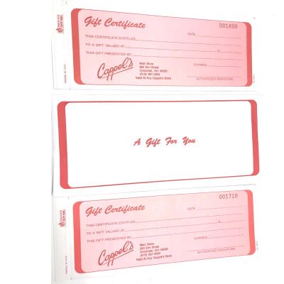 Cappel's Gift Certificate