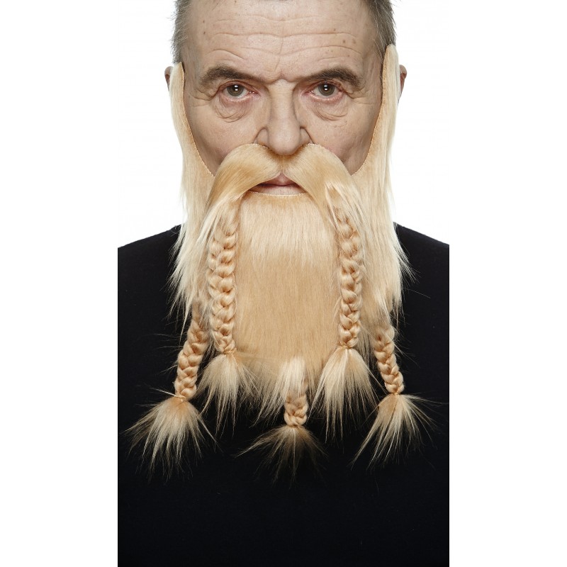 Costume Deluxe Braided Beard and Braided Mustache - Image 4