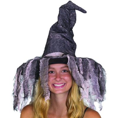 Tattered Fabric Witch Hat