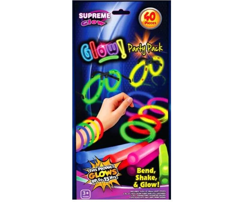 40 Piece Asst Glow Party Pack