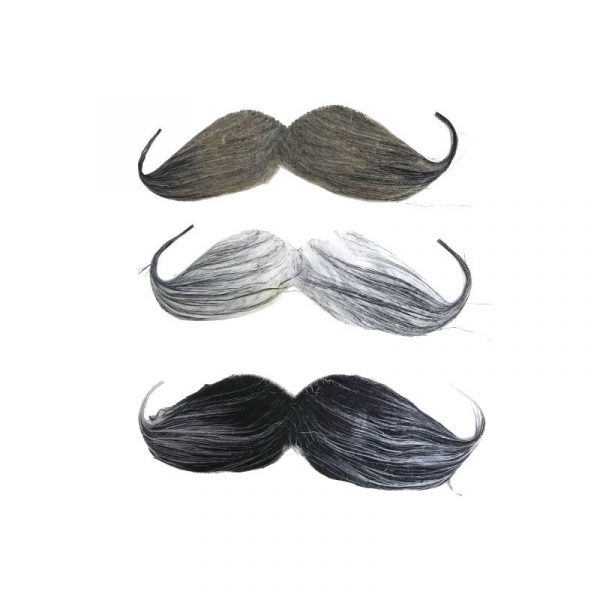 Costume-3-Piece Assorted Moustache Set