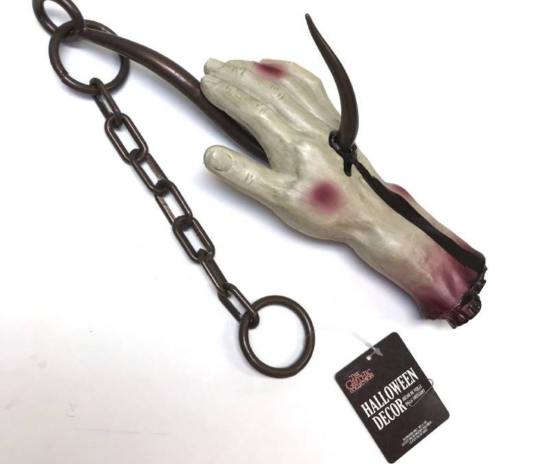 24″ Costume Hanging Meat Hook Hand