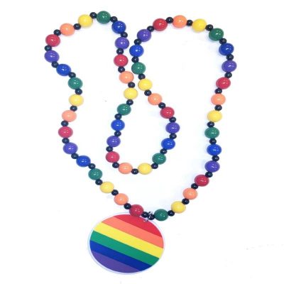 53663-rainbow-round-bead-necklace-w-medallion