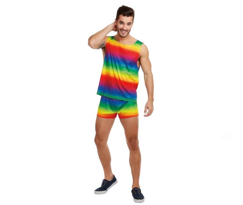 Rainbow Tank Top and Shorts