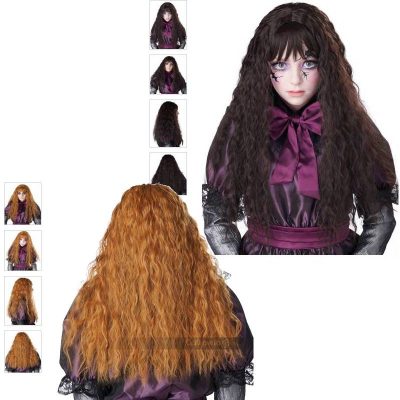 Creepy Doll Wigs Choose Strawberry Blonde or Brunette