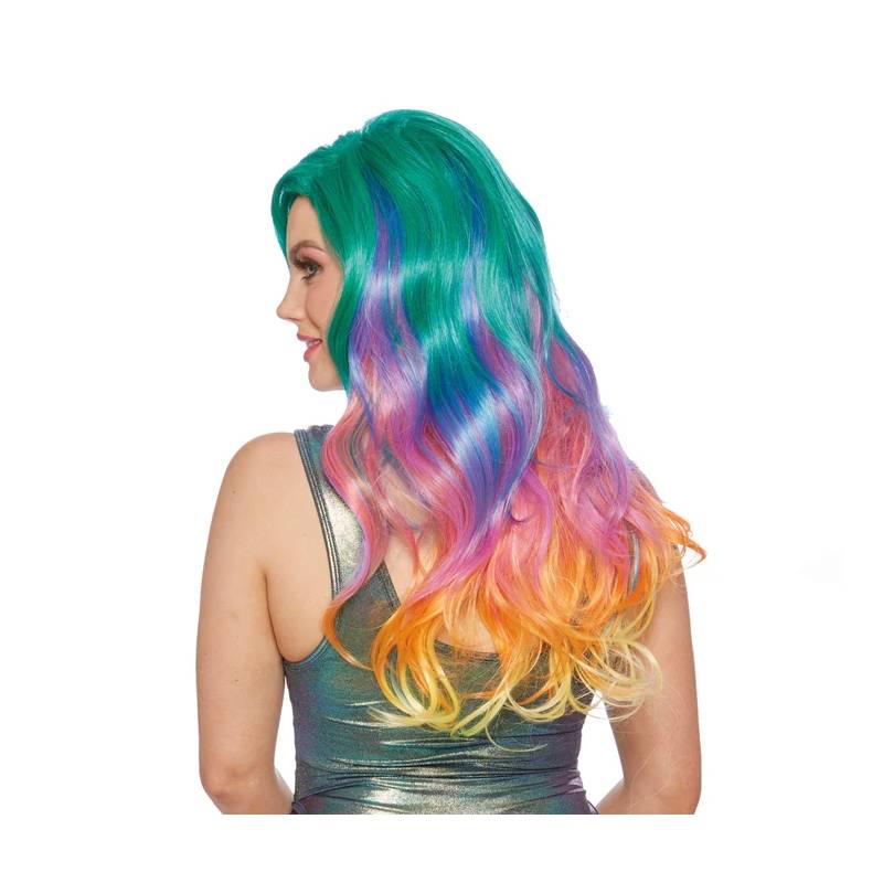 Jewel Tone Rainbow Wig Cappel's