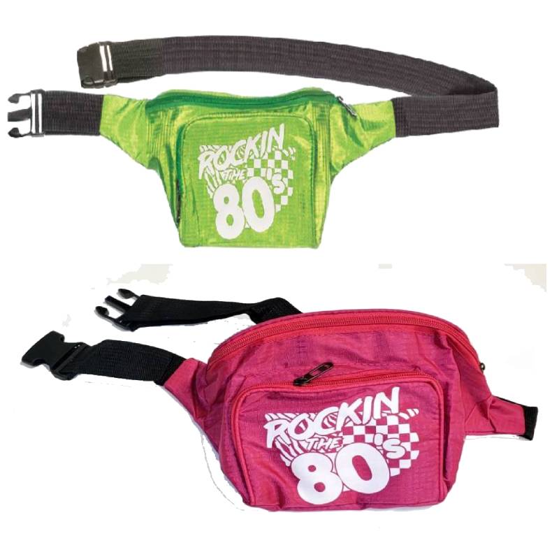 Fabric 80s Fanny Pack