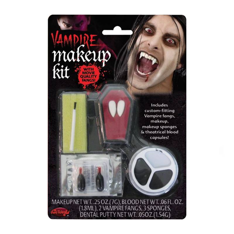 Den aktuelle paraply strubehoved Vampire Makeup Kit - Cappel's