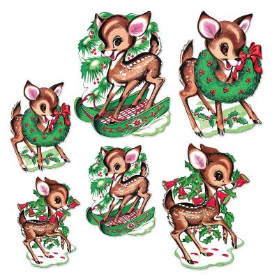 20054-reindeer-vintage-xmas-cutouts