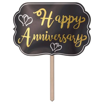 Happy Anniversary Yard Sign