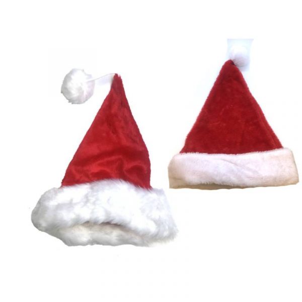 Extra Large Santa Hats Plush or Deluxe