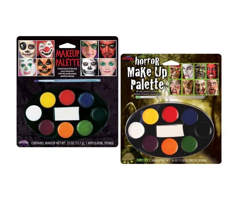 Cream Makeup Palette Festive Horror Character