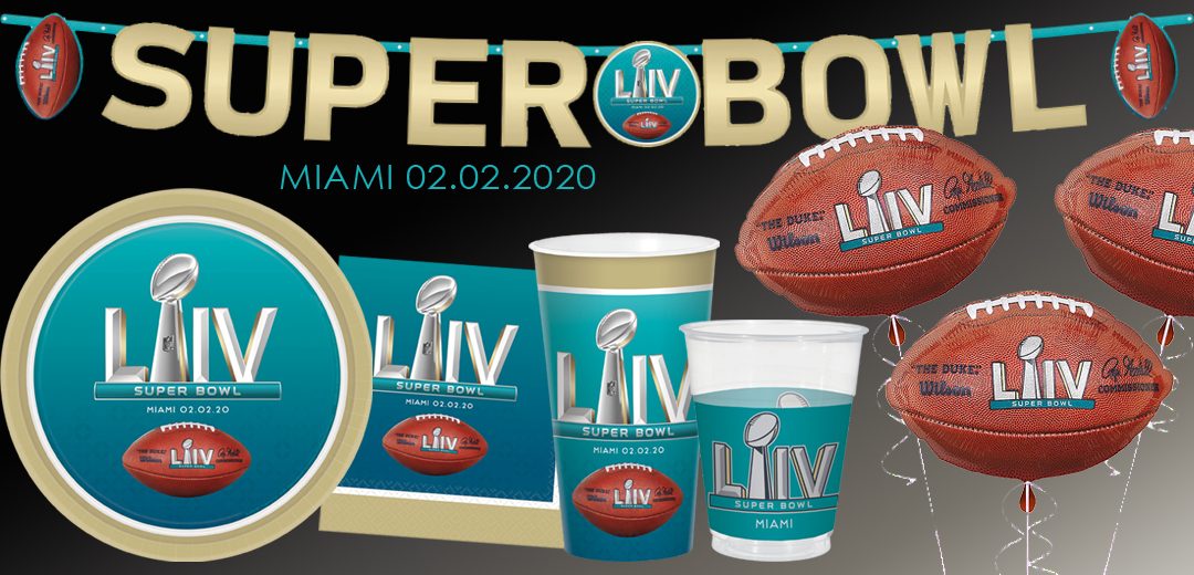 Super Bowl Party Supplies and Decorations